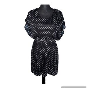 Rhapsody vintage polka dot dress size medium